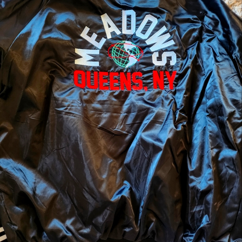 Meadows Queens NY bomber jacket